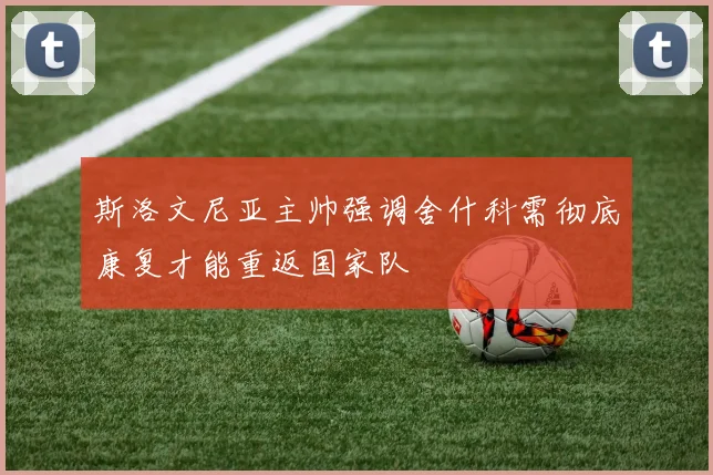 斯洛文尼亚主帅强调舍什科需彻底康复才能重返国家队